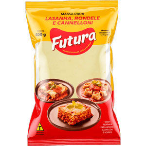 MASSA PARA LASANHA FUTURA 500G
